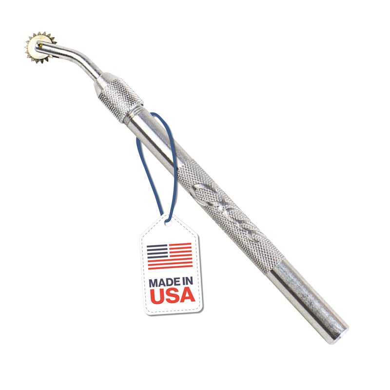 Excel Blades Pounce Wheel - 1/4-Inch Stainless Steel Tracing, Perforating, Cutting, Sewing, Quilting & Embossing Tool - Image 1